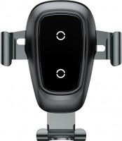 Купить зарядное устройство BASEUS Metal Wireless Charger Gravity Car Mount: цена от 499 грн.
