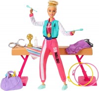 Купить лялька Barbie Gymnastics Playset with Doll Balance Beam GJM72: цена от 2399 грн.
