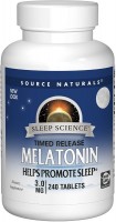 Купити амінокислоти Source Naturals Sleep Science Melatonin 3 mg за ціною від 504 грн.