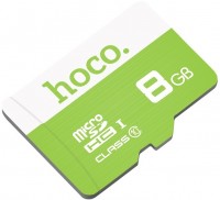Купити карта пам'яті Hoco microSD Class 10 (microSDHC Class 10 8Gb) за ціною від 209 грн.