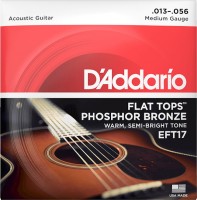 Купити струни DAddario Flat Top Phosphor Bronze 13-56  за ціною від 852 грн.