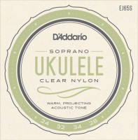 Купити струни DAddario Clear Nylon Ukulele Soprano  за ціною від 283 грн.