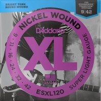 Купити струни DAddario XL Nickel Wound DB 9-42  за ціною від 1060 грн.