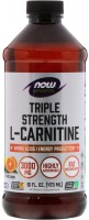 Купить сжигатель жира Now Triple Strength Now L-Carnitine 3000 mg 473 ml  по цене от 1221 грн.