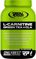 Купить сжигатель жира Real Pharm L-Carnitine Green Tea plus CLA 90 tab: цена от 440 грн.