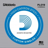 Купити струни DAddario Single Plain Steel 019  за ціною від 52 грн.