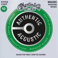 Купити струни Martin Authentic Acoustic Marquis Silked Phosphor Bronze 10-47  за ціною від 465 грн.