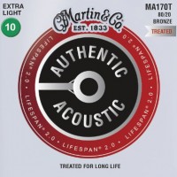 Купити струни Martin Authentic Acoustic Lifespan 2.0 Bronze 10-47  за ціною від 665 грн.