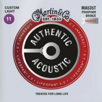 Купить струны Martin Authentic Acoustic Lifespan 2.0 Phosphor Bronze 11-52  по цене от 696 грн.