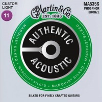 Купити струни Martin Authentic Acoustic Marquis Silked Phosphor Bronze 11-52  за ціною від 422 грн.