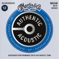 Купити струни Martin Authentic Acoustic SP Bronze 12-56  за ціною від 356 грн.