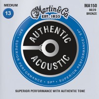 Купить струны Martin Authentic Acoustic SP Bronze 13-56  по цене от 283 грн.