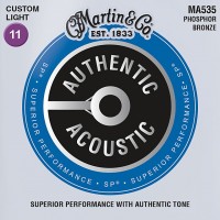 Купити струни Martin Authentic Acoustic SP Phosphor Bronze 11-52  за ціною від 513 грн.