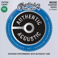 Купить струны Martin Authentic Acoustic SP Phosphor Bronze 12-String 10-47  по цене от 496 грн.