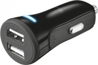 Купить зарядний пристрій Trust 20W Fast Car Charger with 2 USB ports: цена от 290 грн.