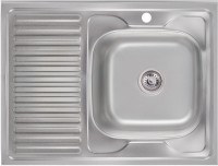 Купити кухонна мийка Lidz 80x60 R 0.6/160  за ціною від 1247 грн.