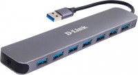Купить картридер / USB-хаб D-Link DUB-1370  по цене от 1580 грн.
