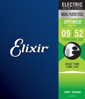 Купить струны Elixir Electric 7-String Optiweb Super Light 9-52  по цене от 922 грн.