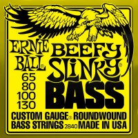Купить струны Ernie Ball Slinky Nickel Wound Bass 65-130  по цене от 1179 грн.