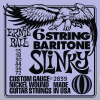 Купить струни Ernie Ball Slinky Nickel Wound Baritone 13-72: цена от 445 грн.