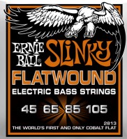 Купити струни Ernie Ball Slinky Flatwound Bass 45-105  за ціною від 2680 грн.