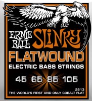 Купити струни Ernie Ball Slinky Flatwound Bass 45-105  за ціною від 2820 грн.