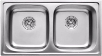 Купити кухонна мийка Haiba HD 78x43 Double  за ціною від 2700 грн.