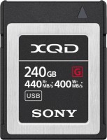 Купить карта памяти Sony XQD G Series (240Gb) по цене от 14452 грн.