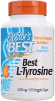 Купить аминокислоты Doctors Best L-Tyrosine 500 mg по цене от 750 грн.