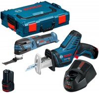 Купити набір електроінструменту Bosch GOP 12V-28 + GSA 12V-14 Professional 06018B50GG  за ціною від 15799 грн.