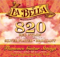 Купить струны La Bella Elite Flamenco Red Nylon 820  по цене от 448 грн.