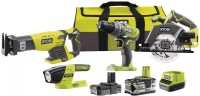 Купить набор электроинструмента Ryobi R18CK4-252S: цена от 15028 грн.