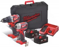 Купить набір електроінструменту Milwaukee M18 CBLPP2B-502C: цена от 15749 грн.
