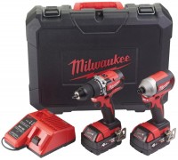 Купить набір електроінструменту Milwaukee M18 CBLPP2A-402C: цена от 19900 грн.