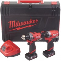 Купить набор электроинструмента Milwaukee M12 FPP2A-602X  по цене от 34104 грн.