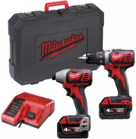 Купити набір електроінструменту Milwaukee M18 BPP2D-402C за ціною від 20999 грн.