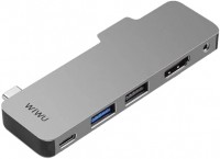 Купить картридер / USB-хаб WiWU Adapter T5: цена от 599 грн.