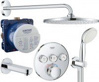 Купить душова система Grohe Grohtherm SmartControl 26406SC2: цена от 24899 грн.