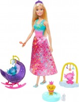 Купить лялька Barbie Dreamtopia Dragon Nursery GJK51: цена от 1450 грн.