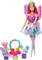 Купить кукла Barbie Dreamtopia Tea Party GJK50  по цене от 1495 грн.