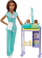 Купити лялька Barbie Baby Doctor Playset GKH24  за ціною від 1090 грн.