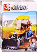 Купити конструктор Sluban Small Wheel Loader M38-B0377B за ціною від 225 грн.