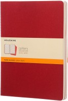 Купить блокнот Moleskine Set of 3 Ruled Cahier Journals XLarge Red: цена от 875 грн.