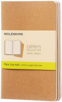 Купити блокнот Moleskine Set of 3 Plain Cahier Journals Pocket Beige  за ціною від 455 грн.