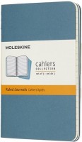 Купить блокнот Moleskine Set of 3 Ruled Cahier Journals Pocket Light Blue: цена от 395 грн.