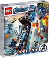 Купить конструктор Lego Avengers Tower Battle 76166  по цене от 5989 грн.