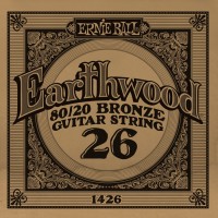 Купити струни Ernie Ball Single 80/20 Bronze 26  за ціною від 70 грн.