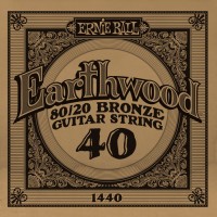 Купити струни Ernie Ball Single 80/20 Bronze 40  за ціною від 75 грн.