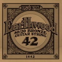 Купити струни Ernie Ball Single 80/20 Bronze 42  за ціною від 80 грн.