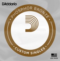 Купити струни DAddario Phosphor Bronze Single 22  за ціною від 96 грн.